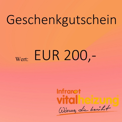 Bild von Gutschein 200 EURO
