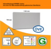 Bild von Infrarotheizung Victory Wand u. Decke 680W HVH 680 